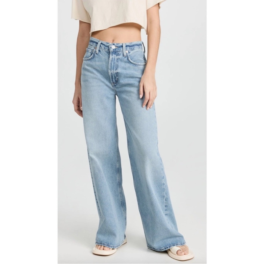 Citizens Of Humanity Light Blue wide leg Jeans